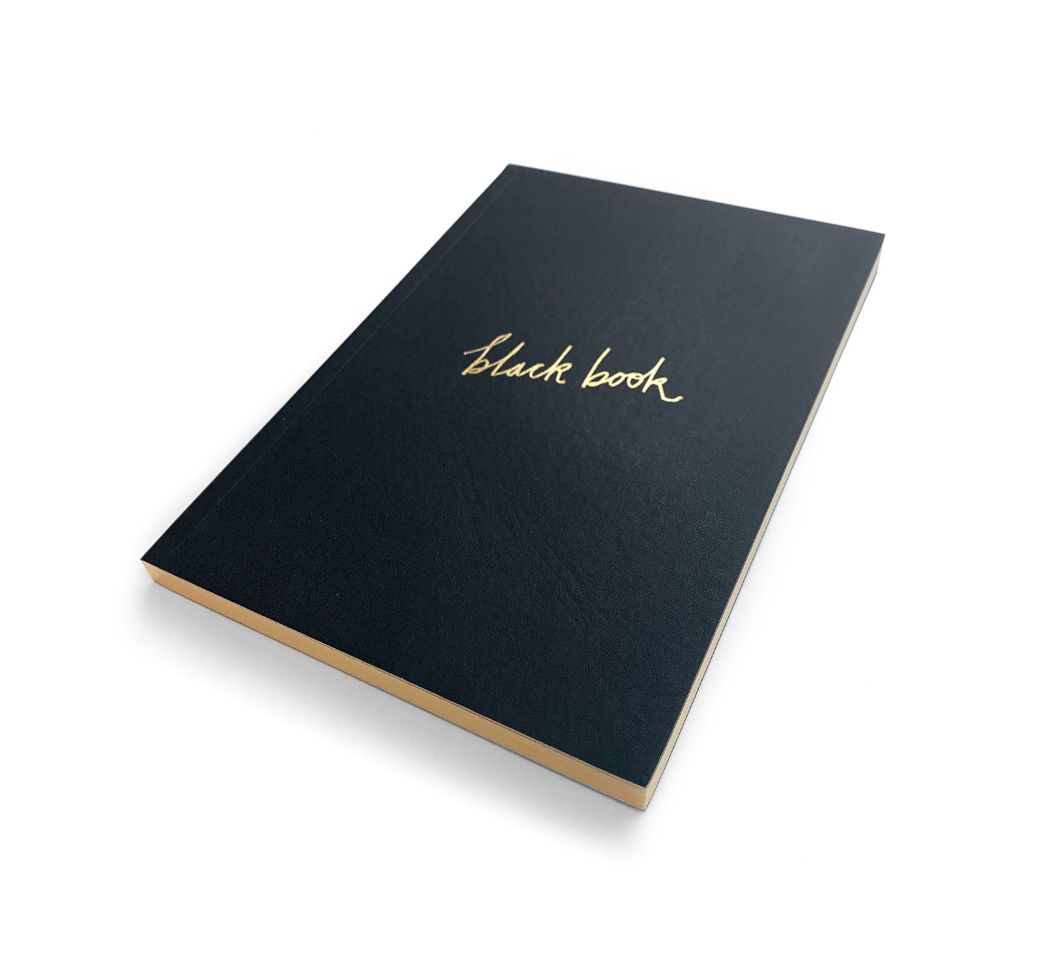 BLACK BOOK NOTEBOOK - (PACK OF 2)