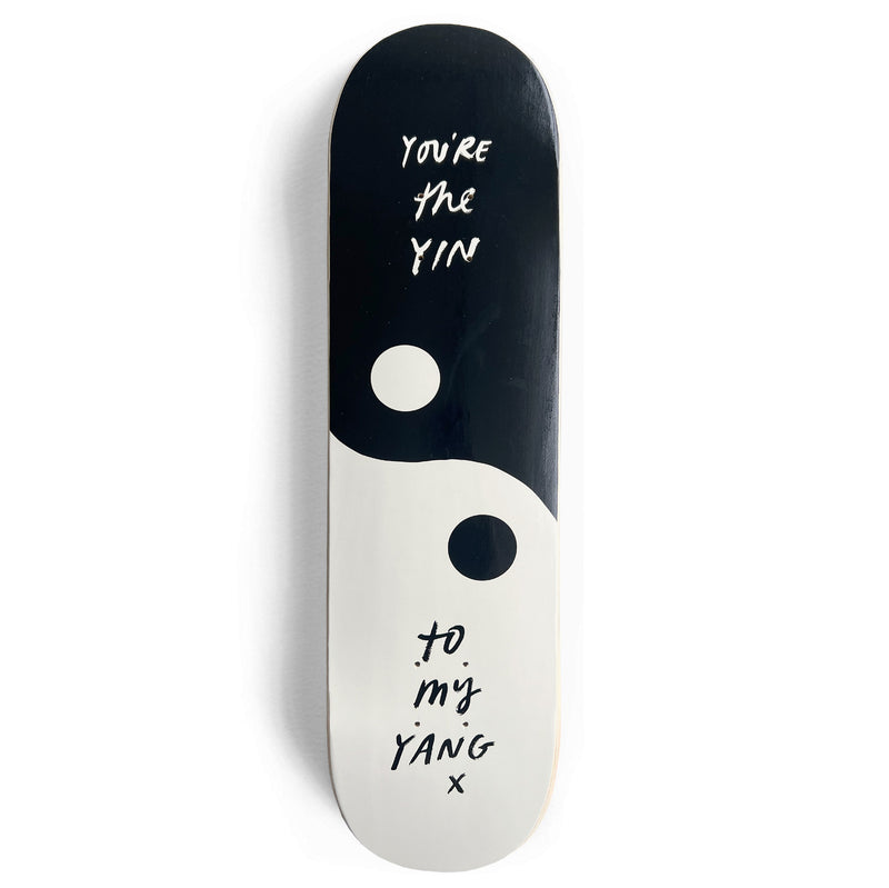 YIN YANG SKATEBOARD