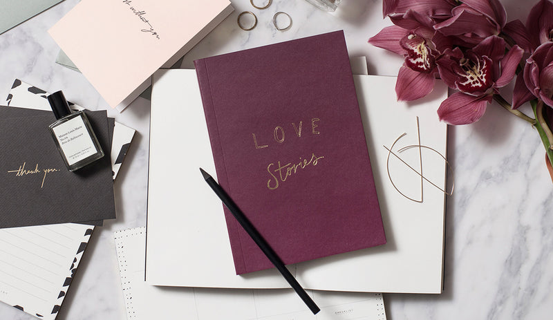 LOVE STORIES notebook